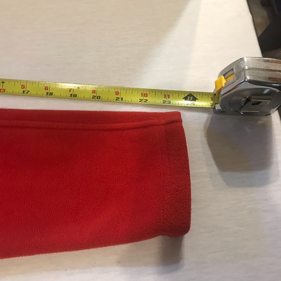 Cambridge Dry Goods red/ brown full zip fleece jacket womens large. - Picture 8 of 9